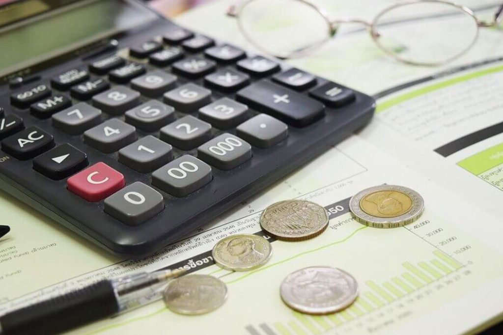 כסף עם מחשבון